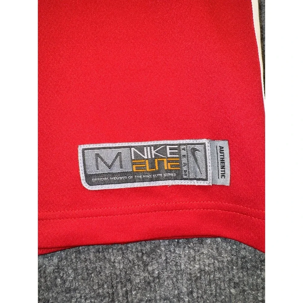 Nike Elite Ohio State Buckeyes Basketball Jersey Youth M 12/14 Red #4 NCAA